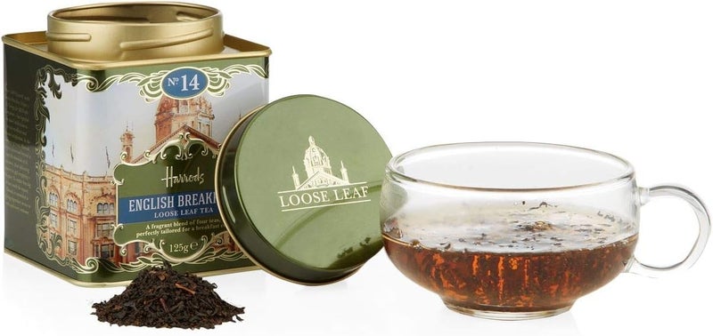Harrods No. 14 English Breakfast Loose Leaf Tea - Image 2